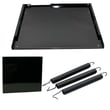 Dishwasher Side Panel Kit (black) for Kenmore 66517539201 - Part 4396196