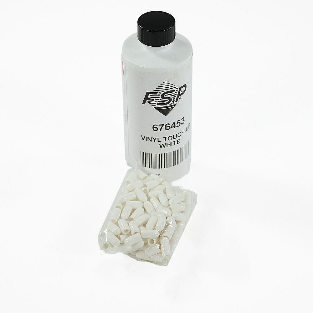 Part #4396838Rc, Dishwasher Tine Tip Repair Kit (White) (Replaces 19950199, 4396838, Y19950199) / 1.57 x 7.48 x 3.94