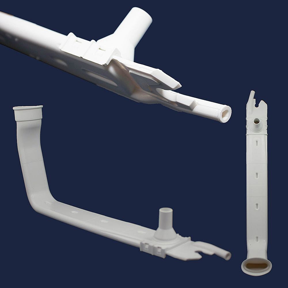 Part #661651, Roper Dishwasher Water Feed Tube (Replaces 8519595, 9744134, 9744135) / 9.31 x 1.31 x 25.00