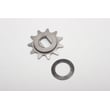 Trash Compactor Power Screw Drive Gear for Kenmore 6657342703 - Part 675370
