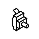 Trash Compactor On/Off Switch