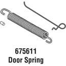 Dishwasher Door Spring 675611