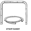 Gasket for Whirlpool GDU4050XPW1 - Part 302090
