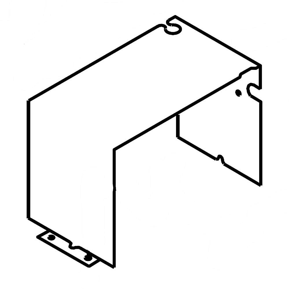 Part #780434, Kenmore Elite Motor Cover / 12.00 x 6.00 x 7.00