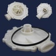 Dishwasher Pump Outlet And Seal for KitchenAid KUDI25CHBT1 - Part 8194582