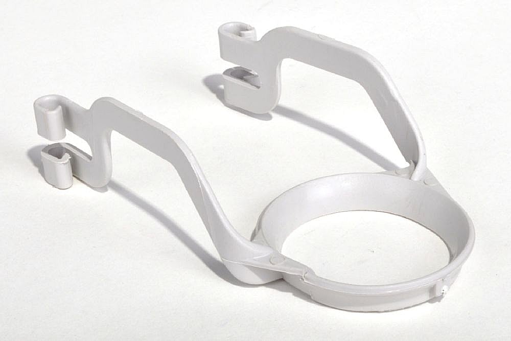 Part #wp8268843, Dishwasher Upper Spray Arm Manifold Retainer (Replaces 8268843) / 4.52 x 2.37 x 1.25