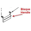 Handle (bisque) for Kenmore 66516514202 - Part 8269635