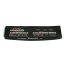 Dishwasher Control Panel Overlay (black) WP9743375