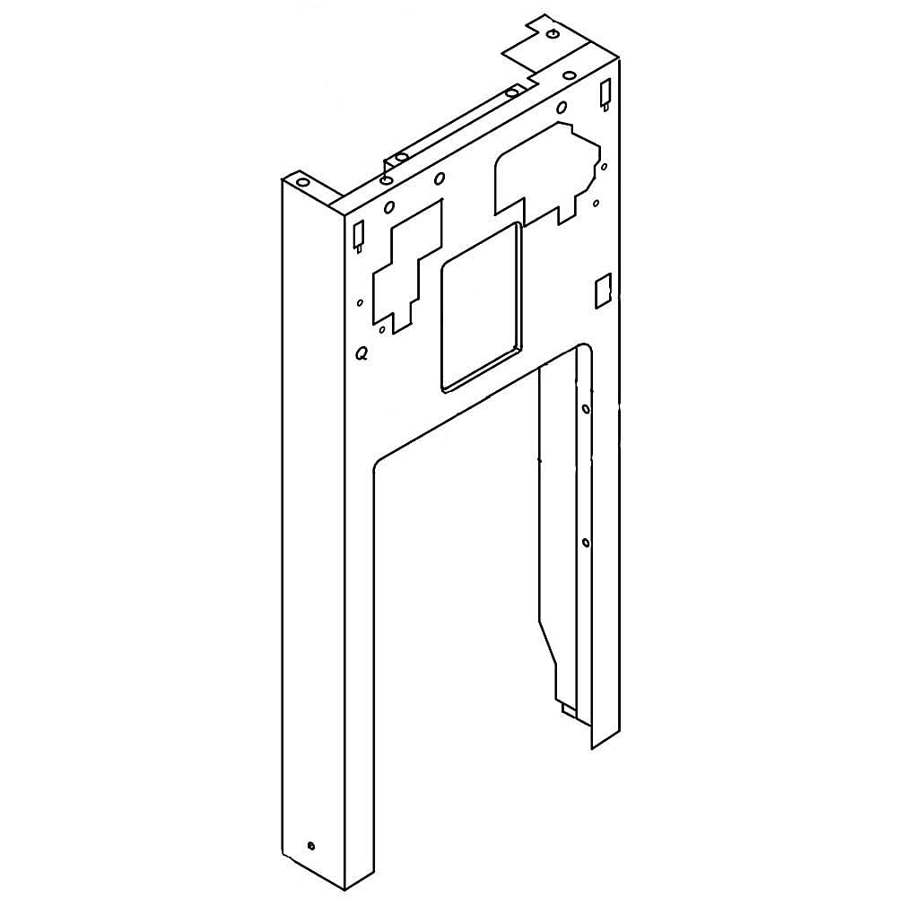 Part #9871575, Trash Compactor Drawer Outer Panel (Bisque) / 5.25 x 15.13 x 33.63