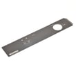 Trash Compactor Control Panel Insert (black) for Kenmore 66513614100 - Part 9871819B