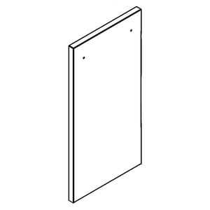 Trash Compactor Drawer Outer Panel (stainless) 9872187S