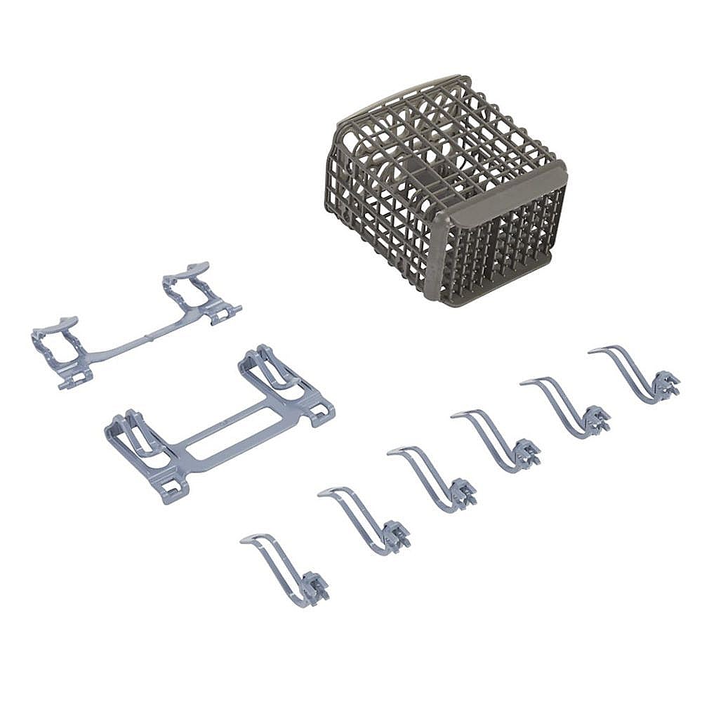 Part #dishextend, Dishwasher Silverware Basket Extension Kit (Replaces Dishextenda) / 3.94 x 7.09 x 4.13