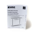 Dishwasher Owner's Manual for Kenmore Elite 66513764K600 - Part W10040720