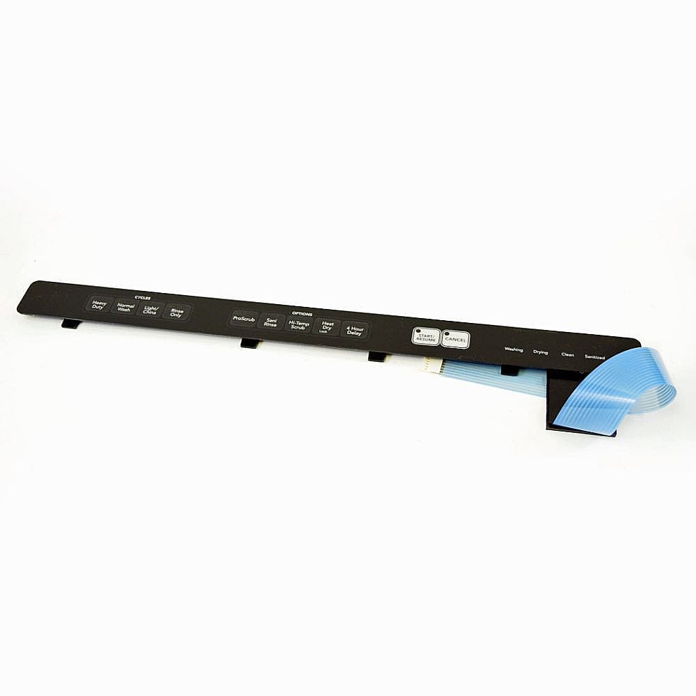 Part #wpw10077794, Dishwasher Keypad Assembly / 3.44 x 2.82 x 23.94