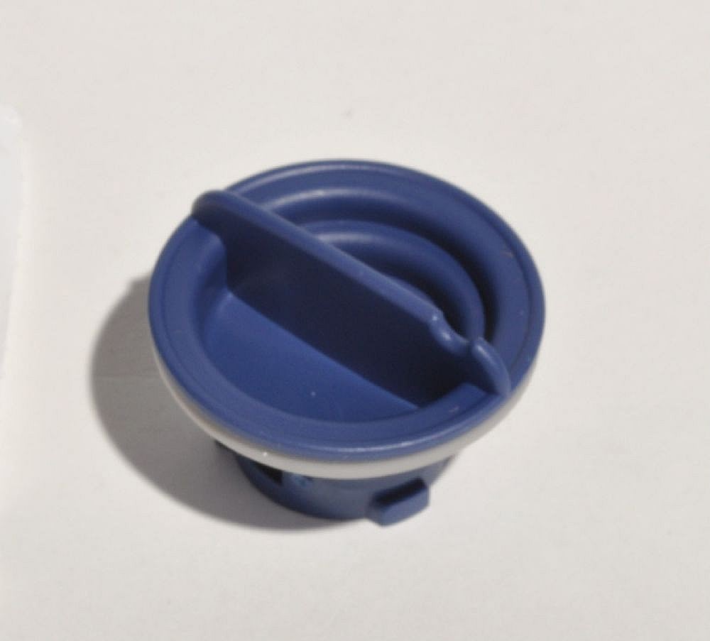 Part #wpw10077881, Dishwasher Rinse-Aid Dispenser Cap (Replaces W10077881) / 1.60 x 1.60 x 0.75