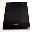Dishwasher Panel (black) for KitchenAid KUDC20FVBL2 - Part W10078007