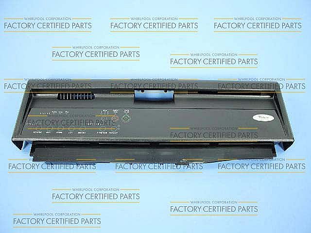 Photo of Dishwasher Control Panel and Overlay from Repair Parts Direct