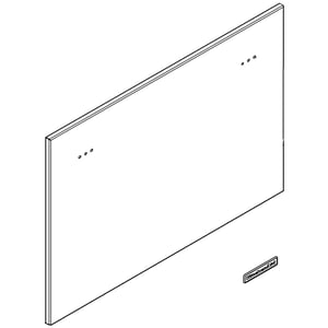 Dishwasher Drawer Outer Panel, Lower (stainless) W10117956