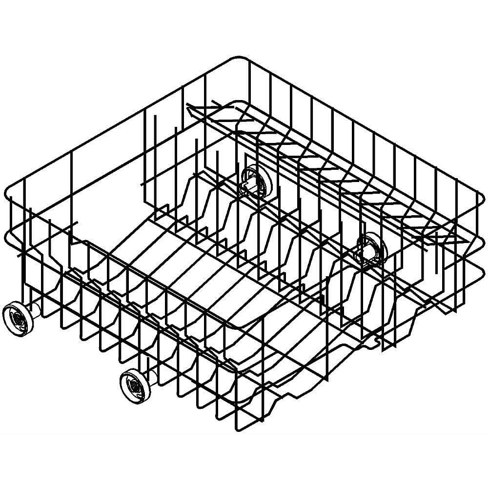 Part #w10181624, Dishwasher Dishrack / 1.00 x 1.00 x 1.00