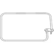 Heater for Whirlpool DU018DWTB0 - Part W10181654