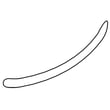 Handle for KitchenAid KUDH03DTBL2 - Part W10185044
