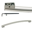 Dishwasher Door Handle (stainless) for Kenmore 66513892K800 - Part W10193638