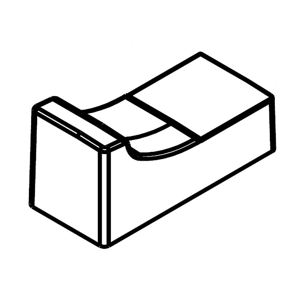 Part #w10195630, Dishwasher Tub Support Spacer / 3.00 x 3.00 x 3.00