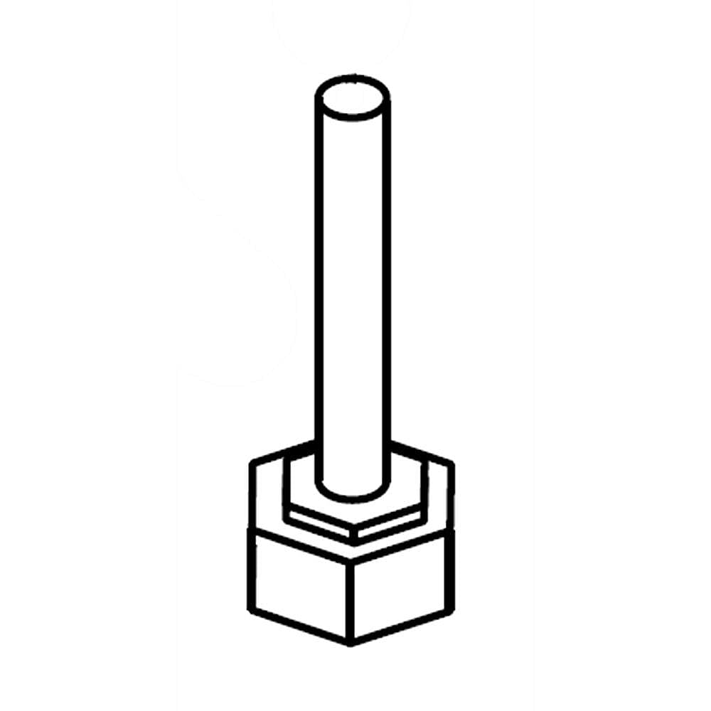 Part #w10221892, Foot / 4.75 x 1.00 x 1.00