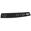 Dishwasher Control Panel Overlay for Whirlpool GU3100XTVS0 - Part W10221919