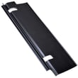 Trash Compactor Kickplate (black) for KitchenAid KUCC151DBL0 - Part WPW10242557