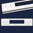 Dishwasher Door Outer Panel Assembly (stainless) for KitchenAid KUDE40CVSS2 - Part W10247450
