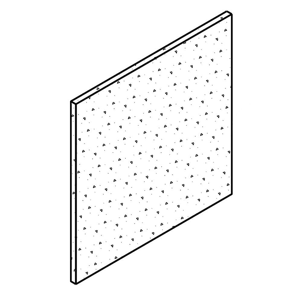 Part #w10254613, Pad Insert / 6.00 x 6.00 x 0.18