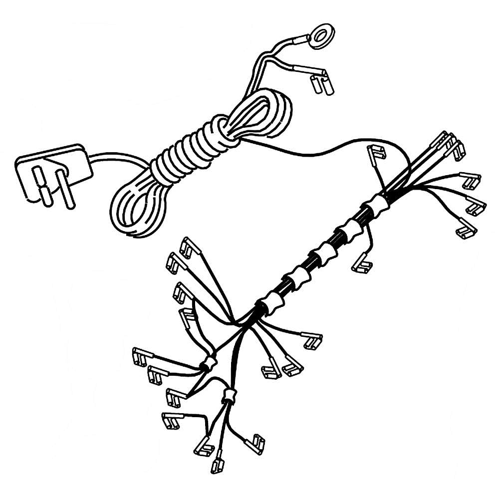 KitchenAid Part #w10279446, Wire Harness | 25.00 x 2.00 x 1.00