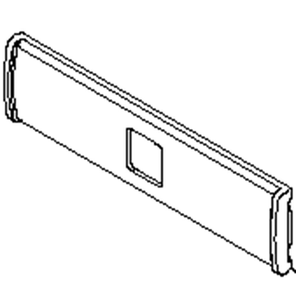 Kenmore Part #w10380200, Dishwasher Door Handle | 5.13 x 1.13 x 0.50