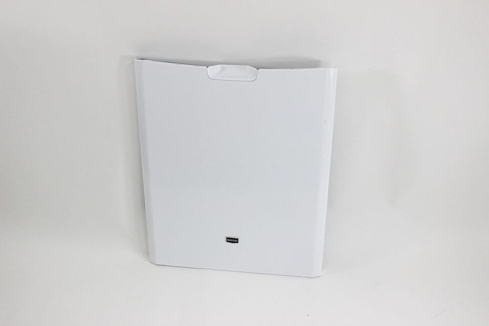 Part #wpw10438257, Dishwasher Door Outer Panel (White) / 31.44 x 5.82 x 28.69
