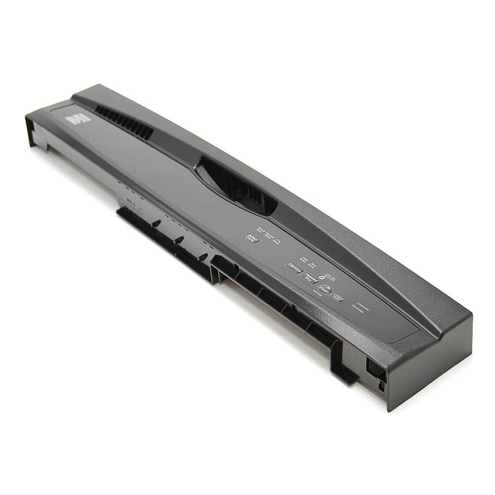 Part #wpw10456289, Dishwasher Control Panel And Overlay (Black) / 5.07 x 3.44 x 27.19
