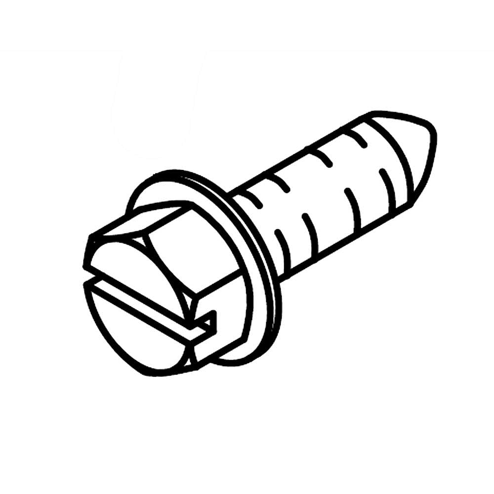 Kenmore Elite Part #w10467002, Dishwasher Screw | 1.63 x 0.50 x 0.50