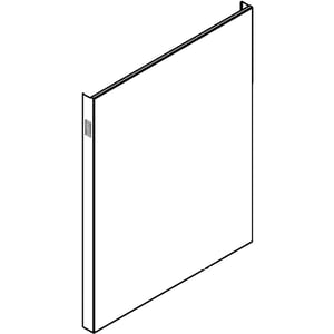 Dishwasher Door Outer Panel W10500137