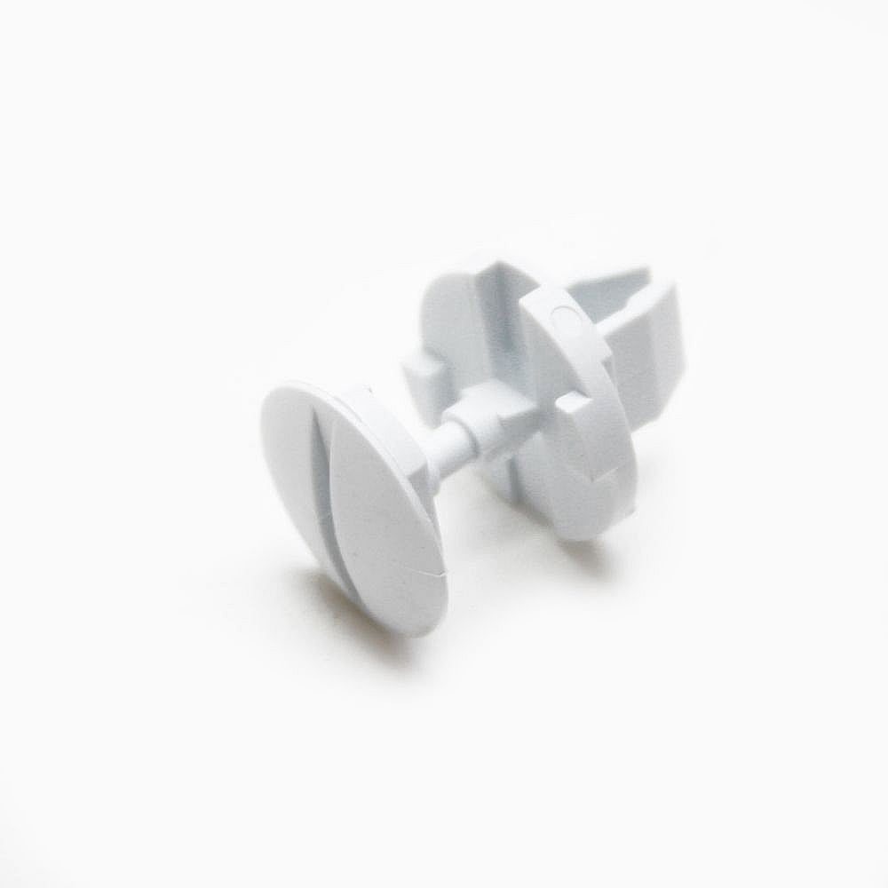 Part #wpw10503549, Dishwasher Access Panel Retainer (White) (Replaces W10503549) / 3.00 x 2.00 x 1.50