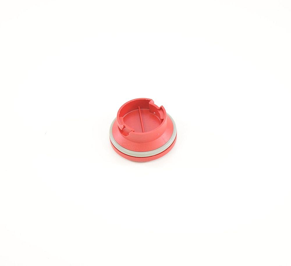 Part #wpw10524921, Dishwasher Rinse-Aid Dispenser Cap (Replaces W10524921) / 1.75 x 1.75 x 0.75