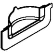 Pocket Panel for KitchenAid KDFE204EBL2 - Part W10537395