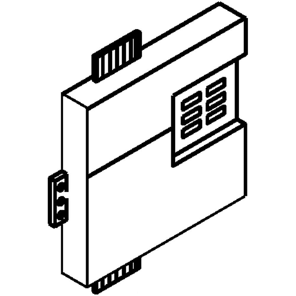 Photo of Whirlpool Part #w10567584, Cover | 6.00 x 5.00 x 2.25 from Repair Parts Direct