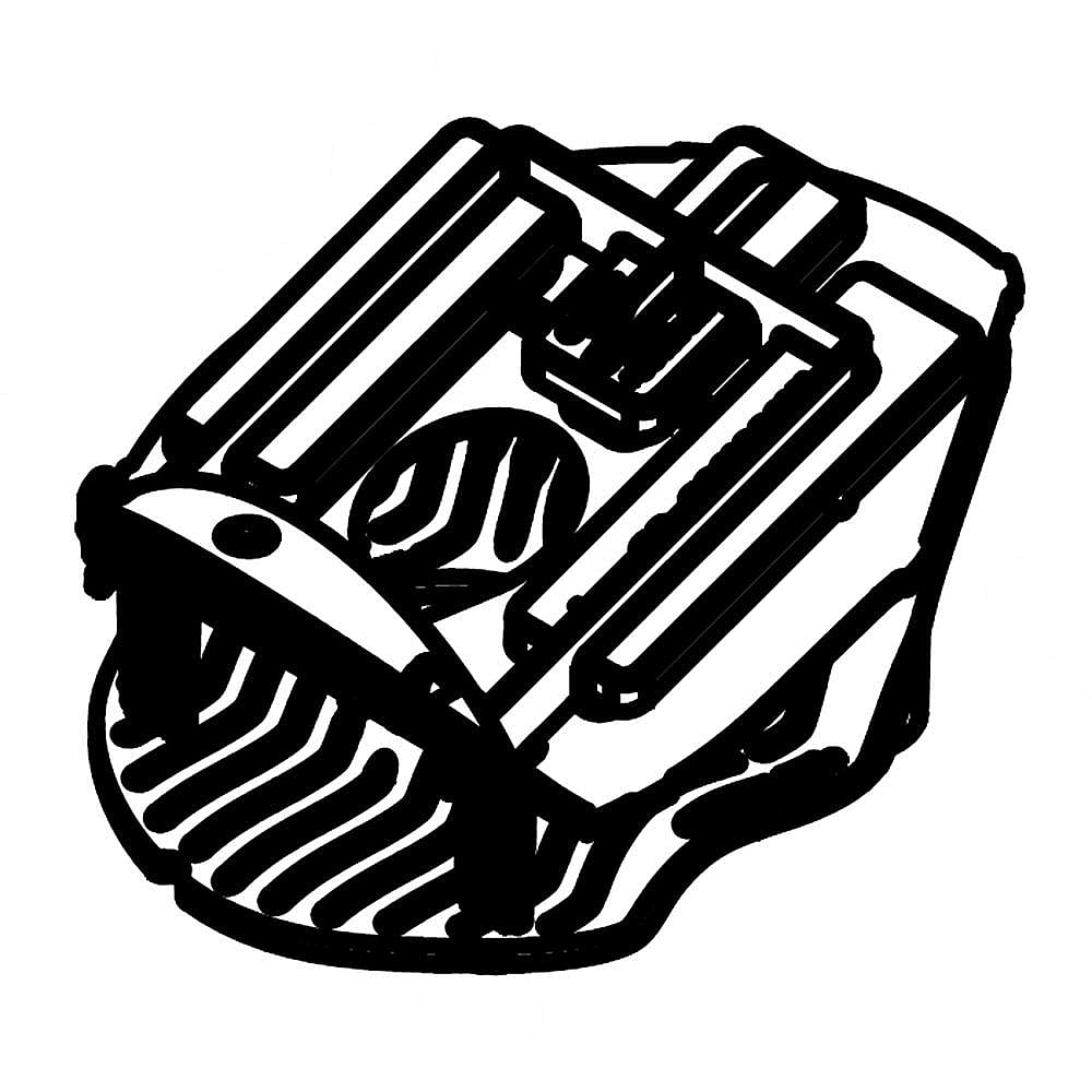 Part #w10591547, Dishwasher Protector / 4.75 x 3.65 x 2.25