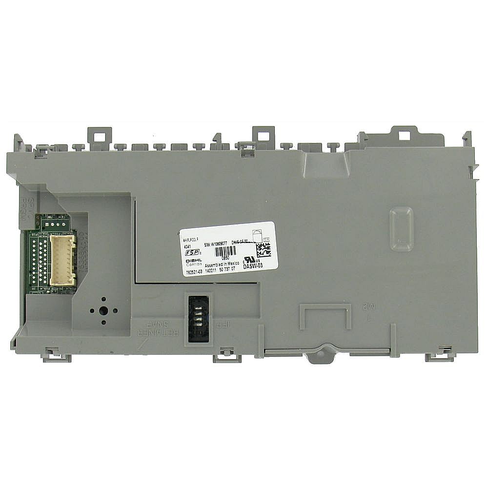 Photo of Part #w10597045R, Refurbished Dishwasher Electronic Control Board | 8.00 x 6.00 x 4.00 from Repair Parts Direct