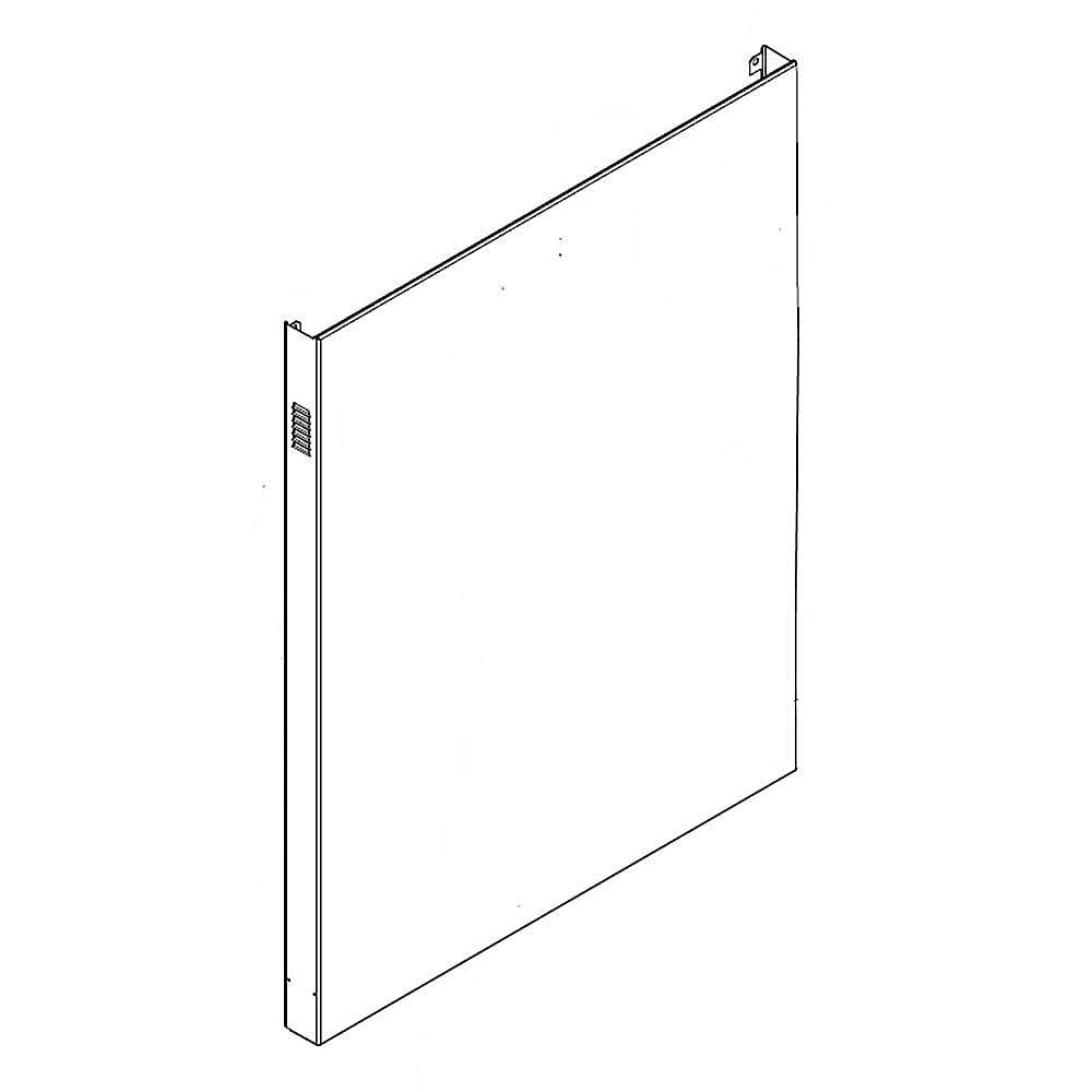 Kenmore Part #w10620180, Dishwasher Door Outer Panel (White) | 30.00 x 23.60 x 1.75