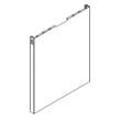 Dishwasher Door Outer Panel (white) for Kenmore 66513402N411 - Part W10620197
