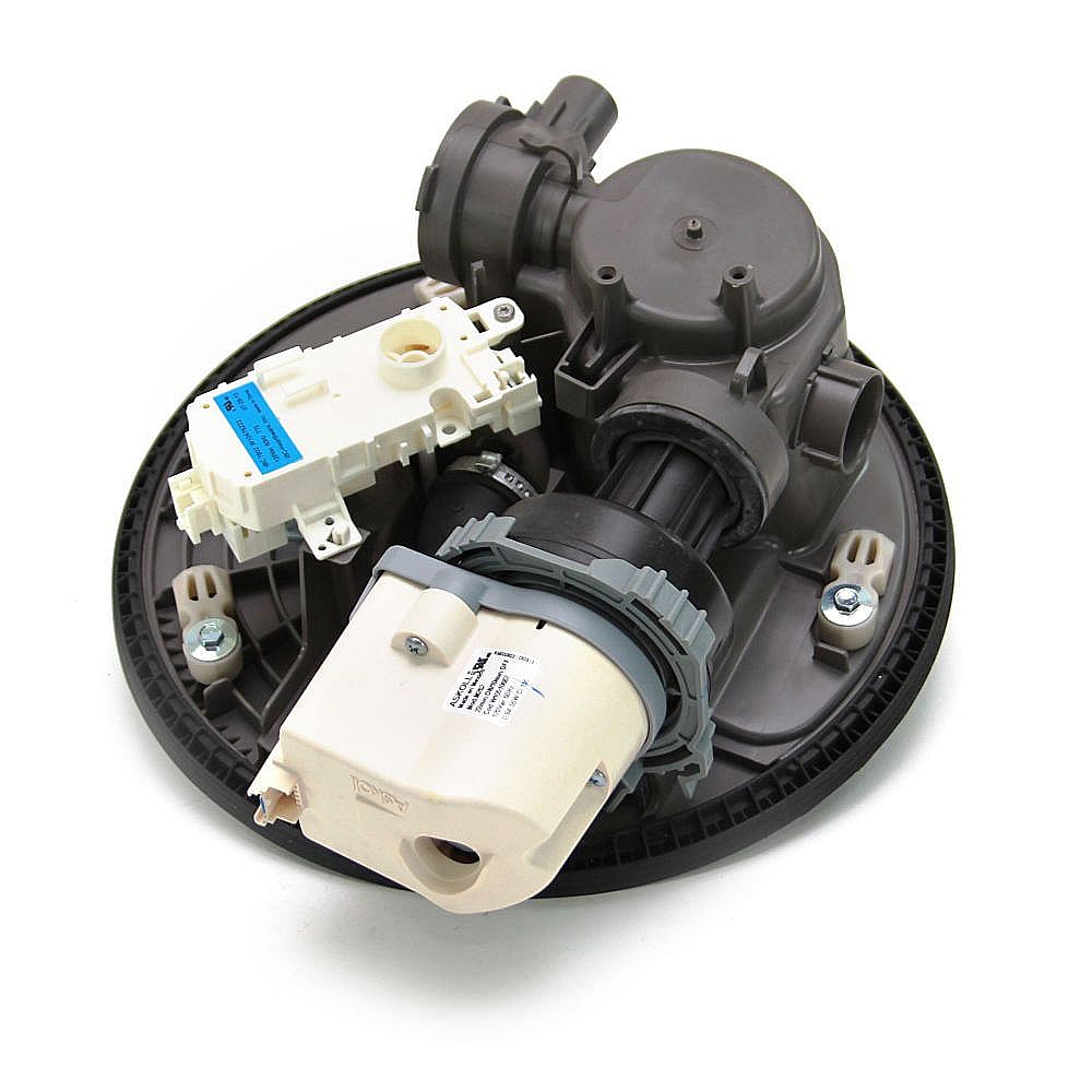 Photo of Dishwasher Sump and Motor Assembly from Repair Parts Direct