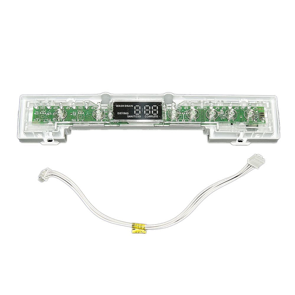 Part #w10620224, Dishwasher User Interface Control Button Assembly / 10.25 x 1.80 x 1.01