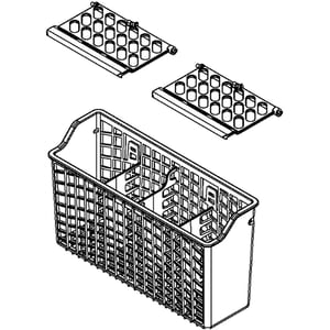 Dishwasher Silverware Basket Assembly W10620335
