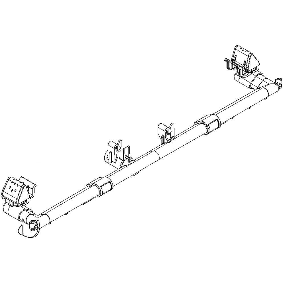 Part #w10622462, Dishwasher Tall Item Zone Manifold Assembly / 16.75 x 2.50 x 2.50
